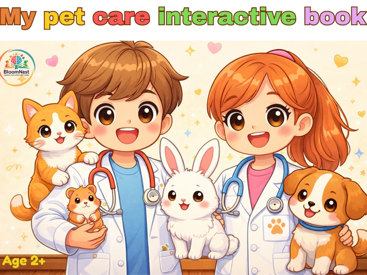 My Pet Care Interactive Book
